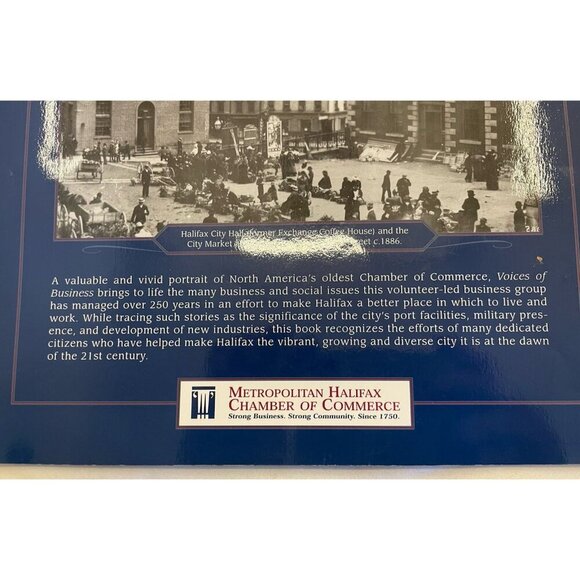 Voices of Biz Halifax NS 1750–2000 PB History Canada Commerce Vtg RARE - Picture 4 of 12